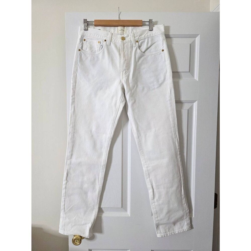 Sid Mashburn white Straight Jean 31/32